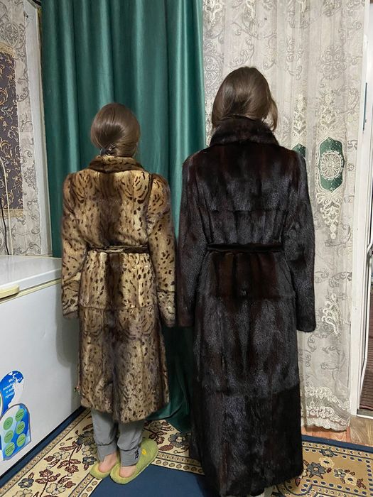 Норковая шуба 46р