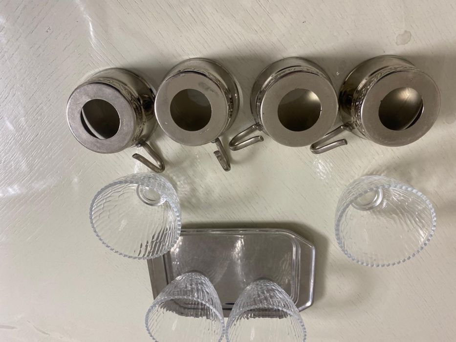 Мельхиоровые подстаканники