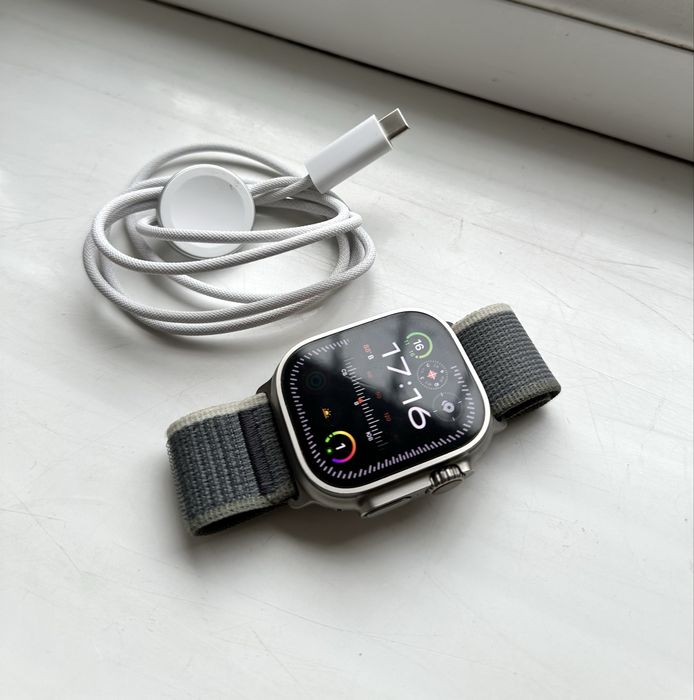 Apple iWatch Ultra(2) Natural Titanium 49mm 100%