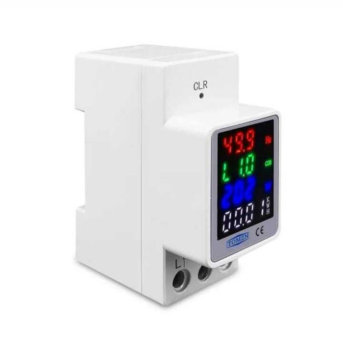 Подотчетен, контролен електромер TOMZN 4 в 1 за DIN рейка | 100A