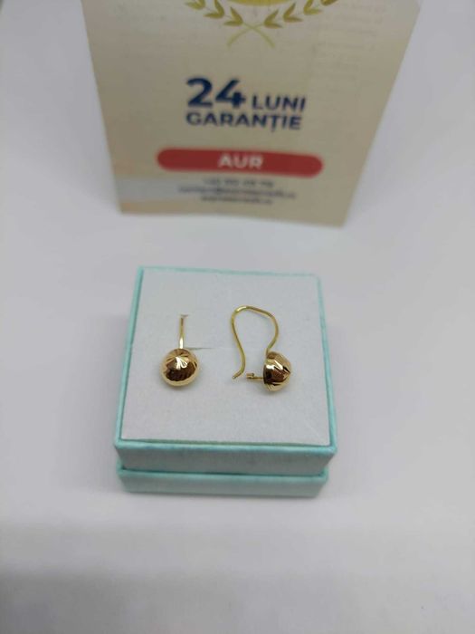Cercei 14k 1.1gr [34901/30 Pacurari 2] Garantie 2 ani!!