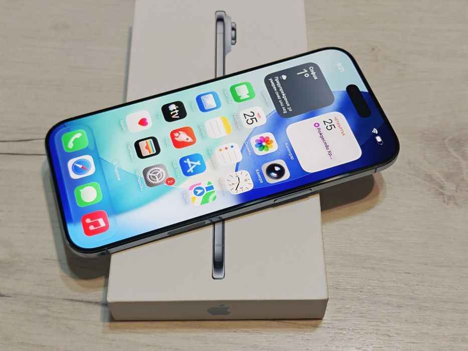 Като нов iPhone Air 256 GB Sky Blue 21 м гаранция