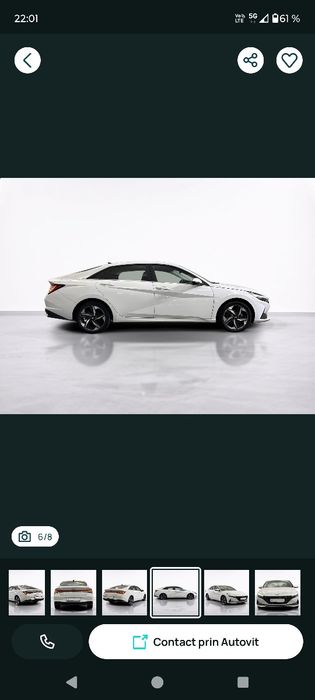 Vînd Hyundai Elantra in stare avariată