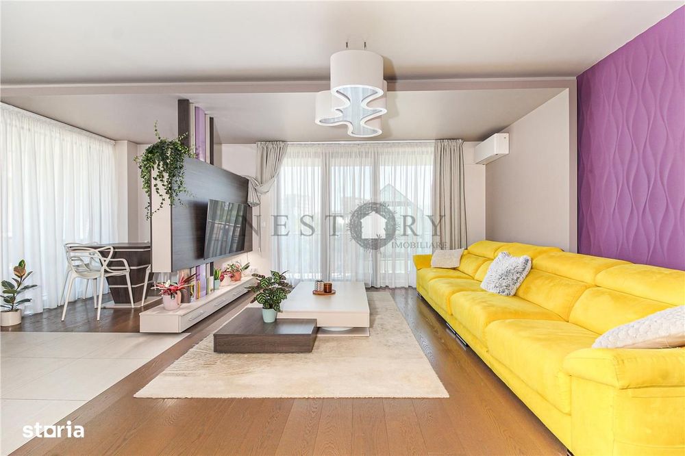 Apartament 3 camere + terasa generoasa | Riviera Luxury, langa parc