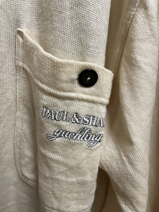 Paul & Shark : Wool Cardigan 100% вълна -ITALY размер ХЛ / Оригинал