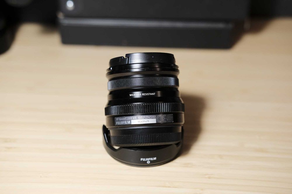Fujifilm xf16mm 2.8 r wr