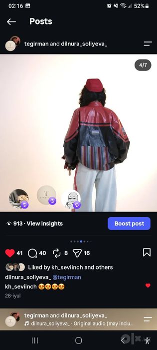 Koja jacket qul mentadi yordamida yaratilgan