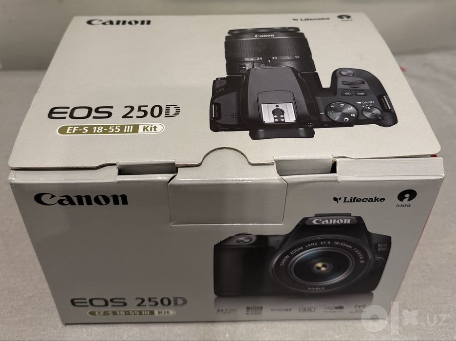 Canon eos 250D практически не пользовались