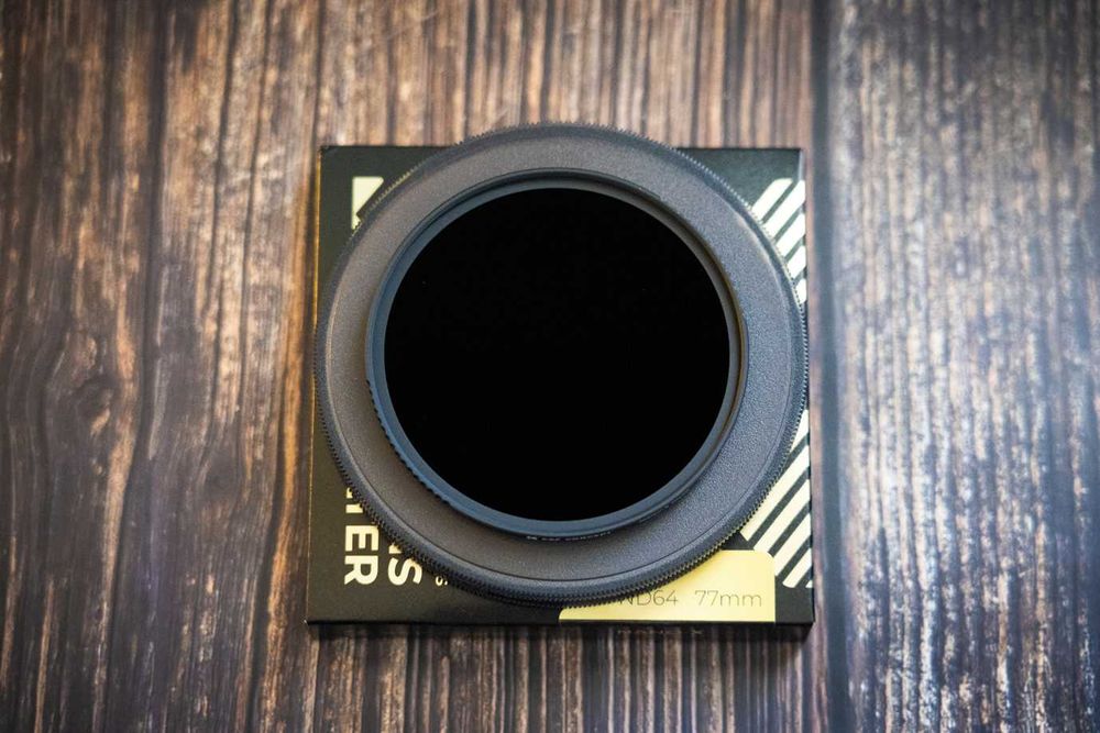 Филтър K&F Concept ND64 (6 стопа) Nano-Xcel 77mm - НОВ!
