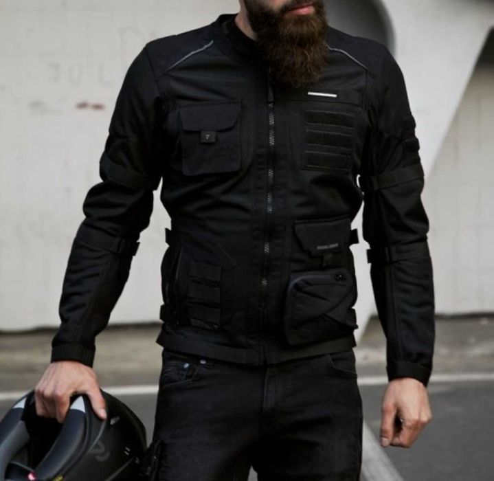 Geaca Moto Rebelhorn Brutale Marime M Neagra Mesh Air Vara Level A Rezistenta Protecții Toate Level 2