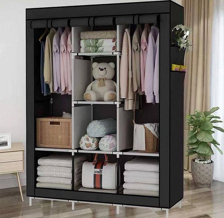 Тканевый шкафд одежды вешалка