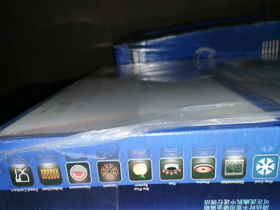 Cratițe inox cu capac 37 L 50 x 20 cm Fundul triplustratificat