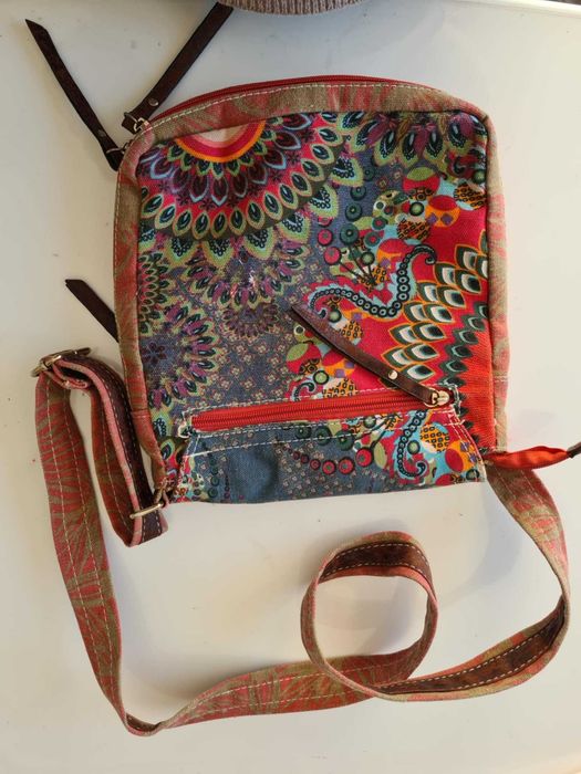 Текстилна чанта за през рамо