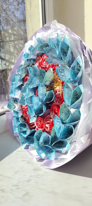 Денежный букет Алматы