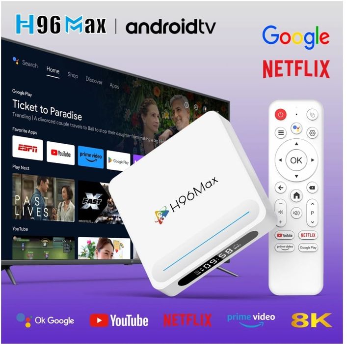 Приставка  Android tv