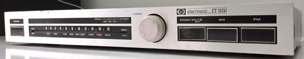 Elite ET 5050 Tuner Radio Analogic ptr amplificator Linie Audio Stereo