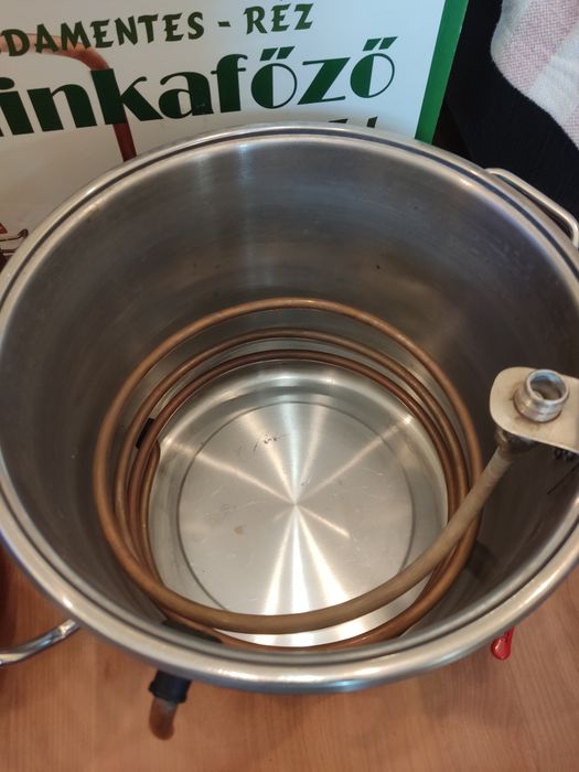 Cazan de tuica inox, 17 litri, Perfect Home