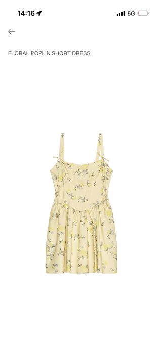 Рокля с етикет ZARA