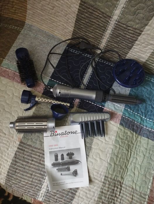 Прибор для сушки и укладки волос Binatone