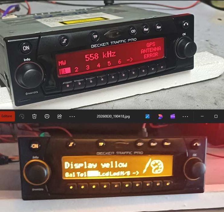 becker trafic pro  CD mas bluetooh