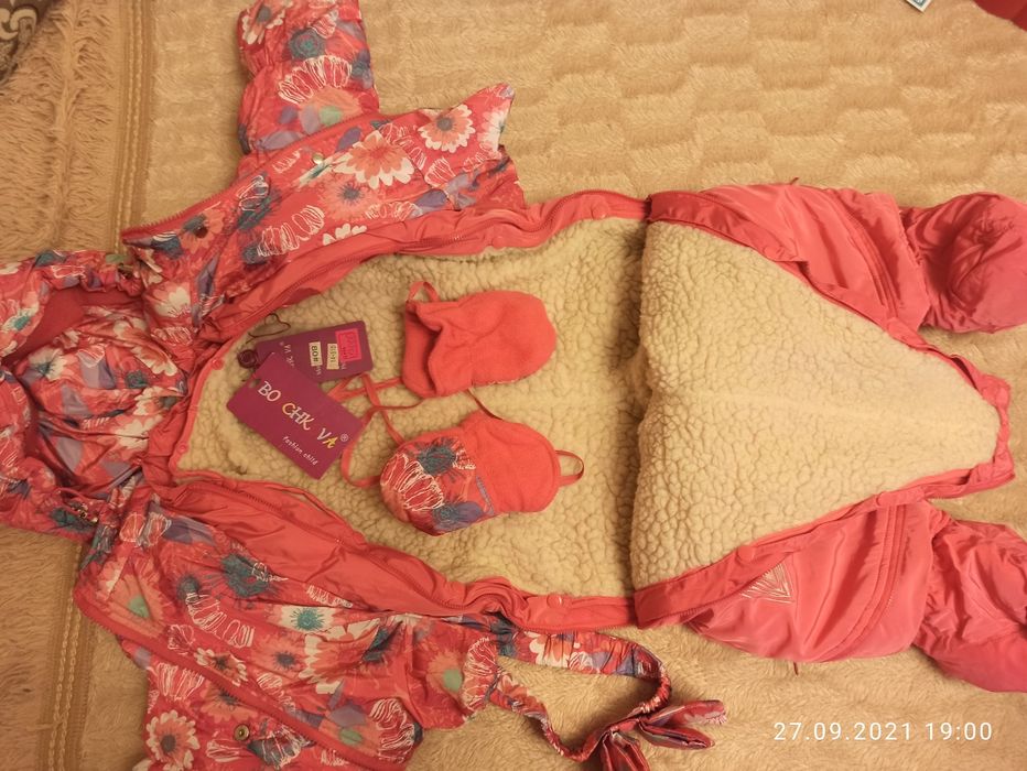 Комбинезон для девочки 80 см