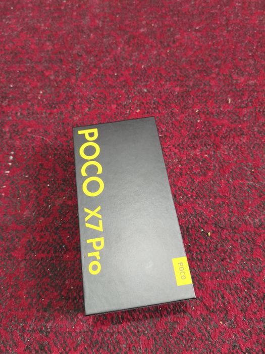 POCO X7 PRO 5G 1YIL KAFOLAT Bor Obmen faqat 13pro va undan tepasiga