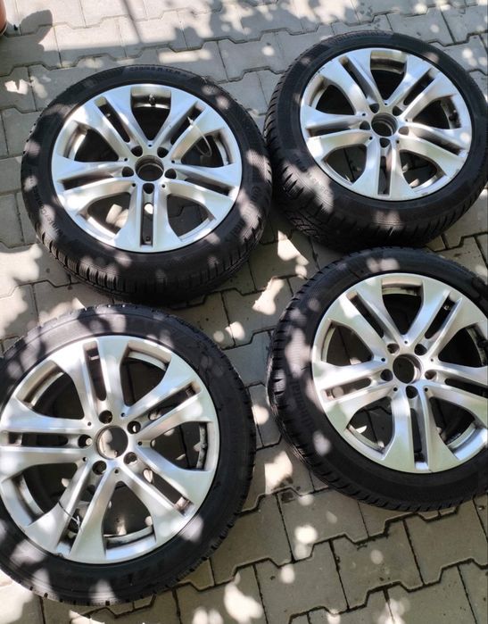 Джанти 17 със зимни гуми от Mercedes W212