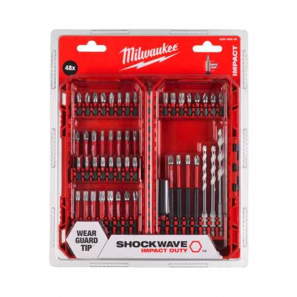 Комплект накрайници Milwaukee , 48 части