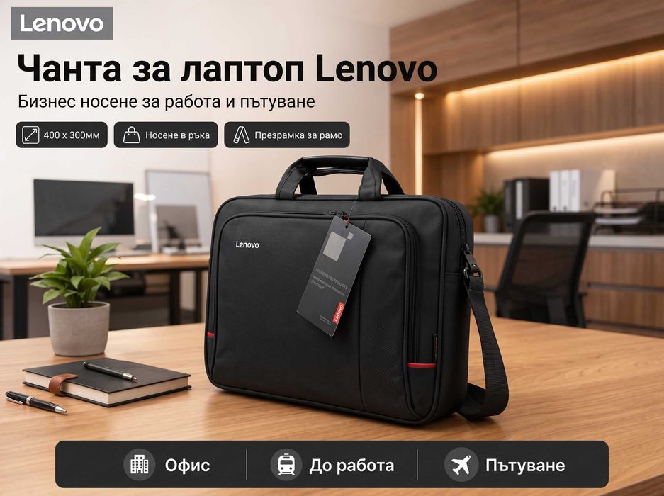 Чанта за лаптоп Lenovo TM200 ThinkPad 14-15.6 инча Водоустойчива бизнес чанта презрамка