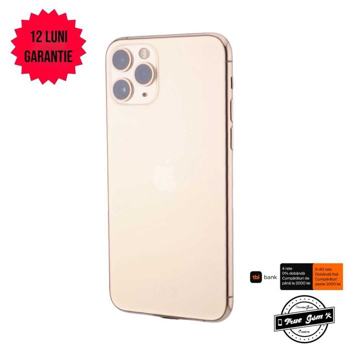 iPhone 11 Pro 64GB / 256GB Gold / Green - GARANTIE 12 LUNI | TrueGSM