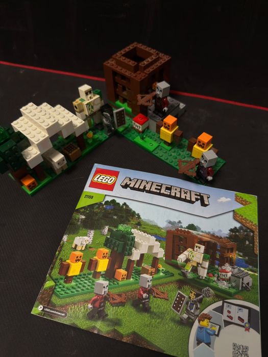 Lego minecraft pilliger iron golem capture