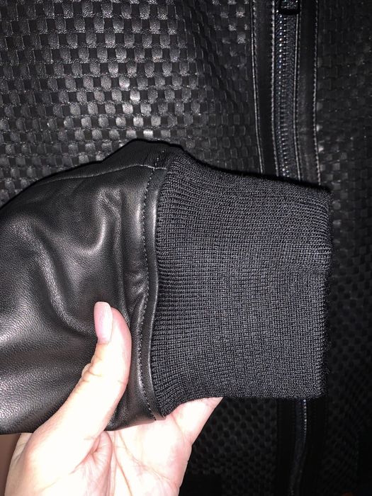 Geaca piele naturala Dolce & Gabbana  barbati