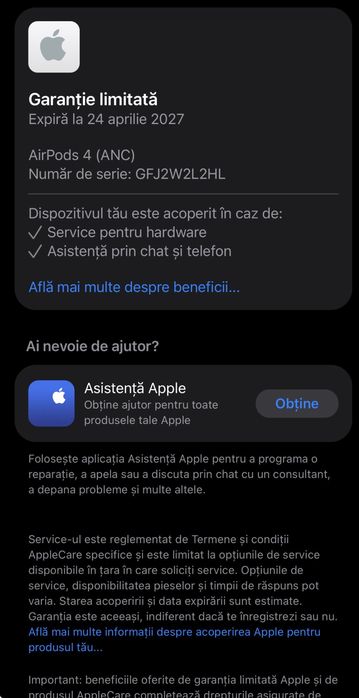 Casti AirPods 4 noi