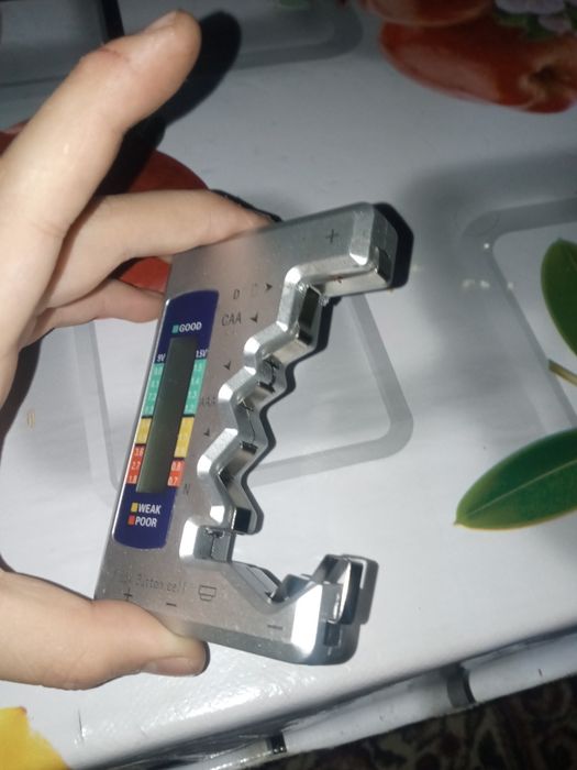 Batareya oʻlchagich yangi