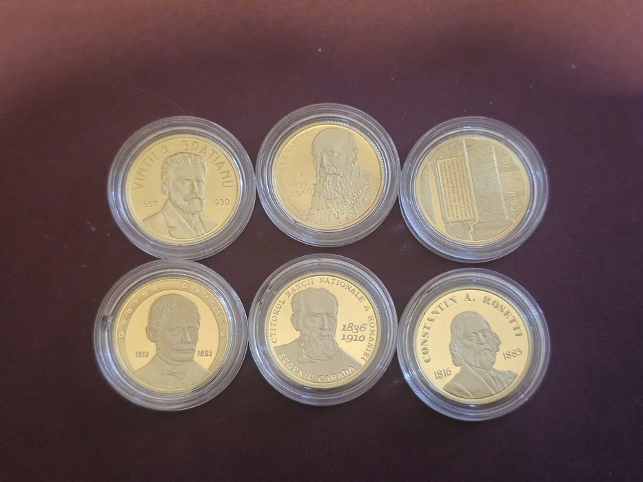 Monede comemorative BNR aur 6.45 grame