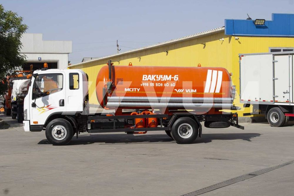 FAW Tiger V Kanallarni tozalash mashinasi (Ассенизатор, Гавновоз) 6 m³