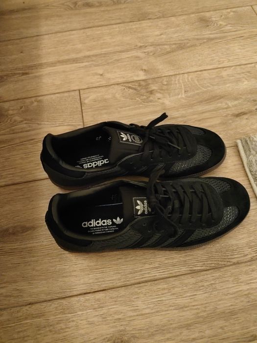 Черные Adidas samba оригинал, новый