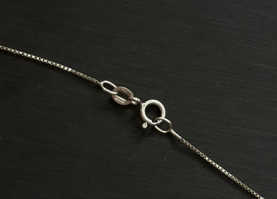 Колие бяло злато и диаманти