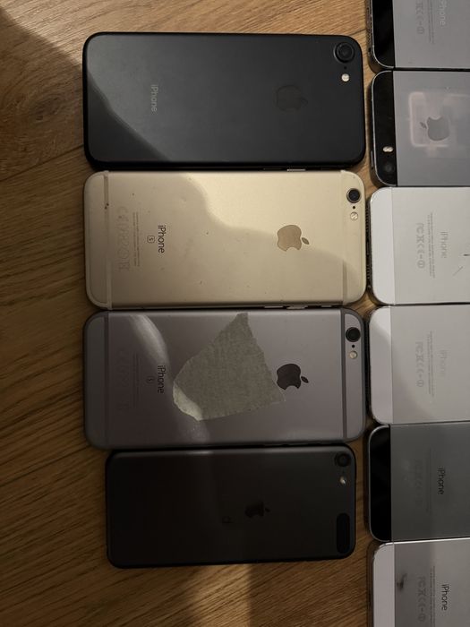 Lot telefoane iphone si android tcl xiaomi huawei motorola