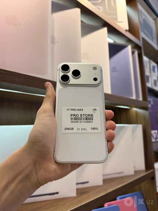 iphone 17 pro max naxtka va nasiya savdoga