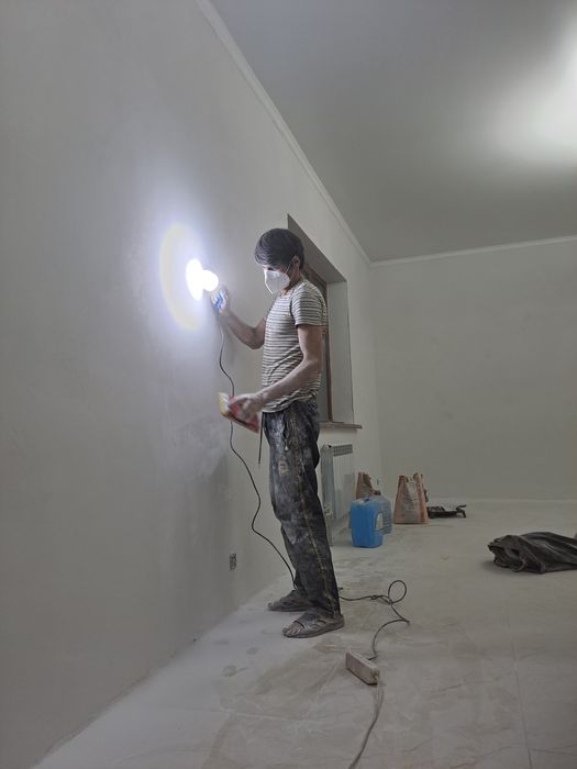 Ремонт квартиры Левкас покраска