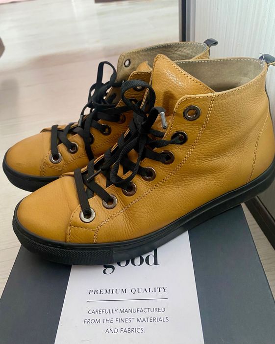 Обувки Bianki естествена кожа