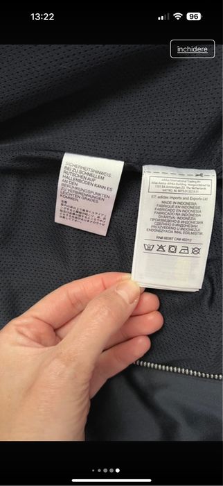 Geaca , jacheta Adidas Originala