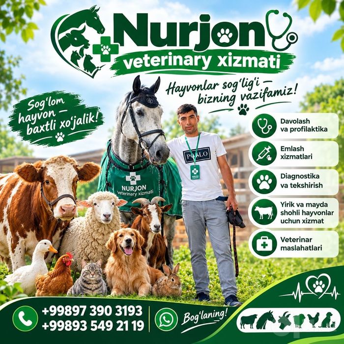 Kafolatli veterinariya xizmati