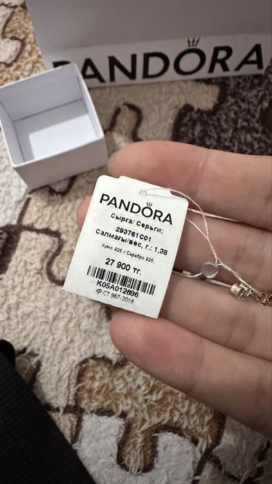 Новая серьга Pandora, оригинал