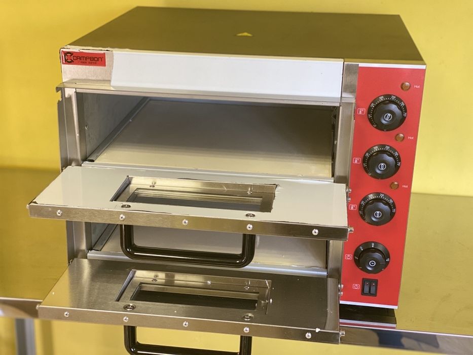 Печь для пиццы двухуровневая