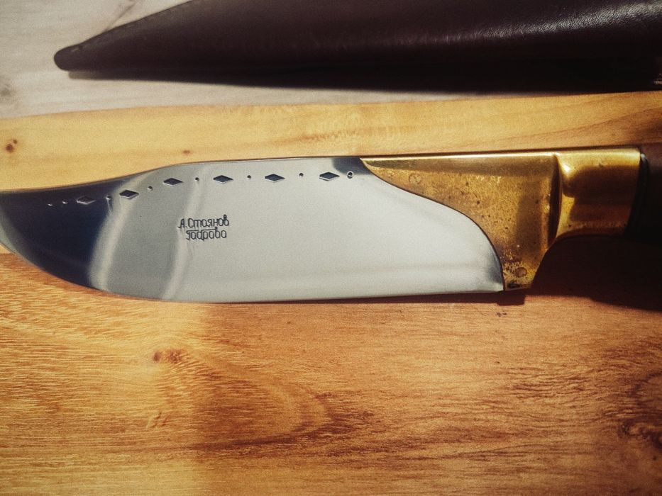 Ловен нож на майстор Андрей Стоянов Нов!