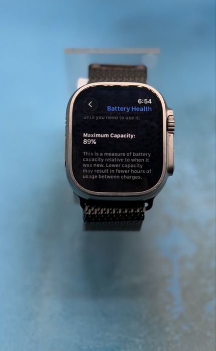 Смарт часовник Apple Watch Ultra 1st Gen GPS + Cellular 49mm Titanium – Black Milanese Strap