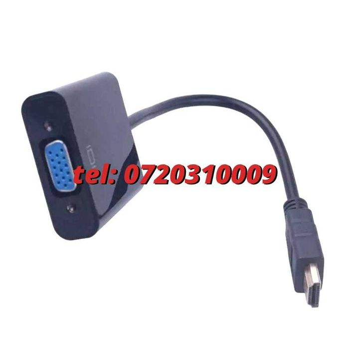 Convertor Hdmi La Vga Hdtv Cu Audio