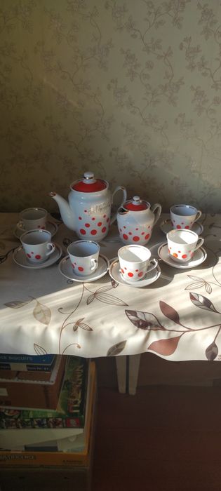 Новый кофейный сервиз Городницкий фарфоровый завод